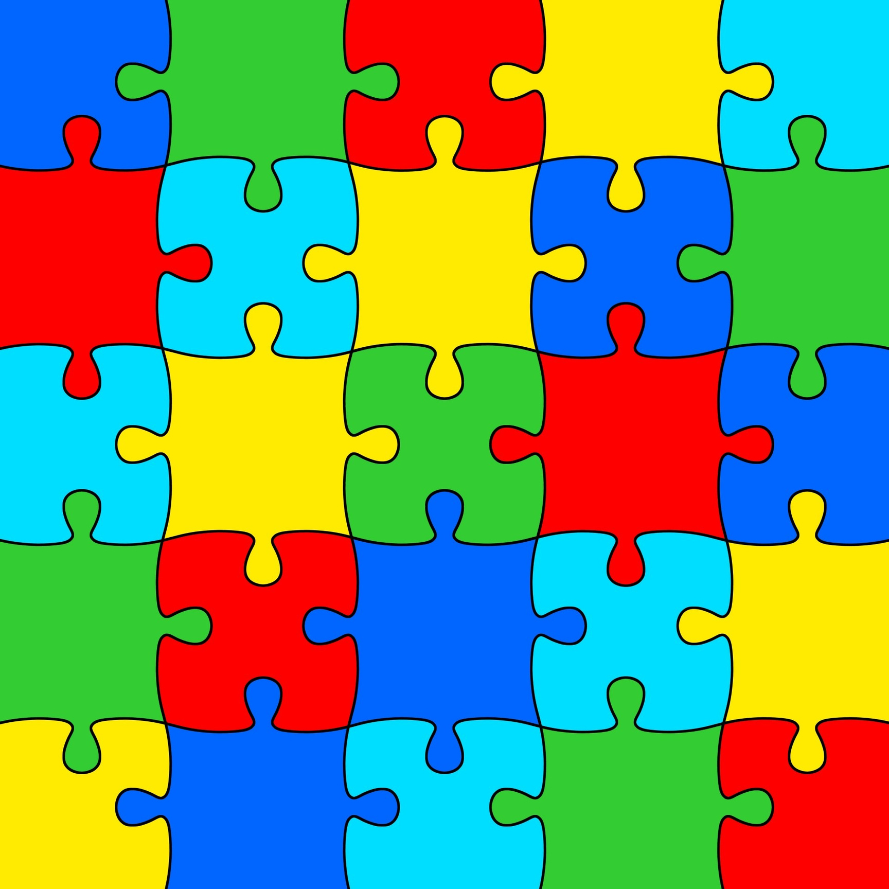 Jigsaw Puzzle Background